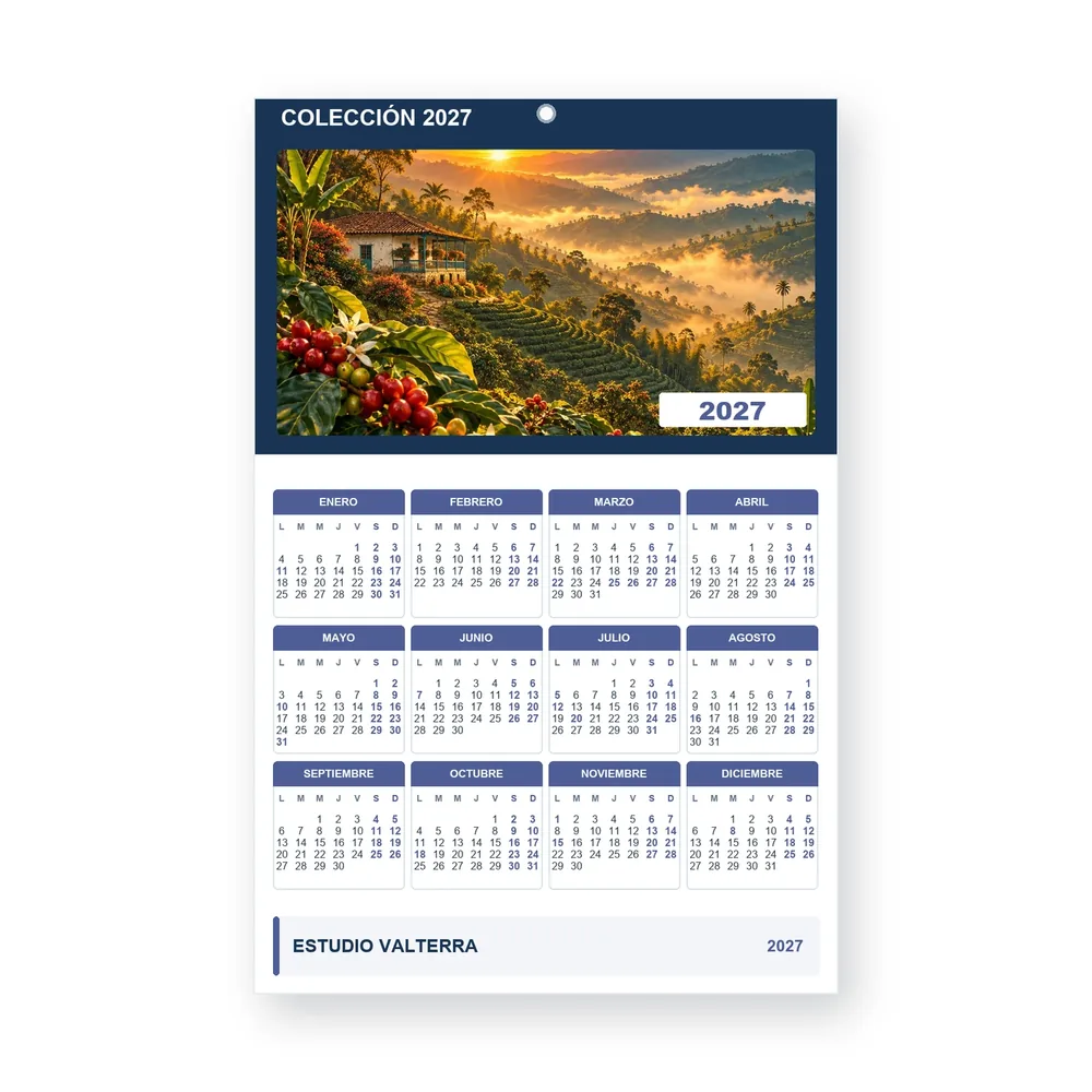 Calendario de diseño propio PG27-13-08