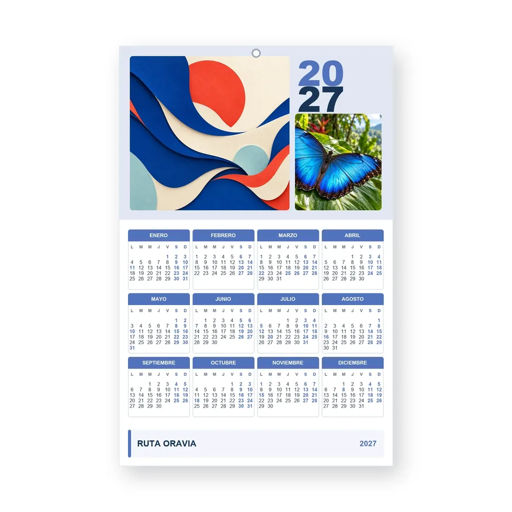 Calendario de diseño propio PG27-13-13