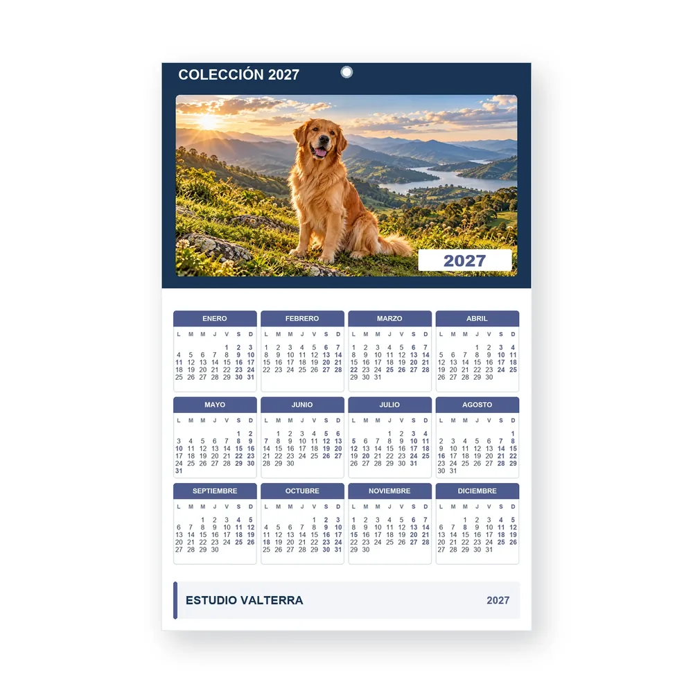 Calendario de diseño propio PG27-14-07