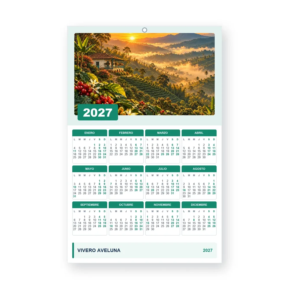Calendario de diseño propio PG27-14-10