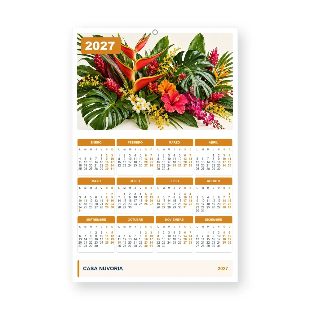 Calendario de diseño propio PG27-15-10