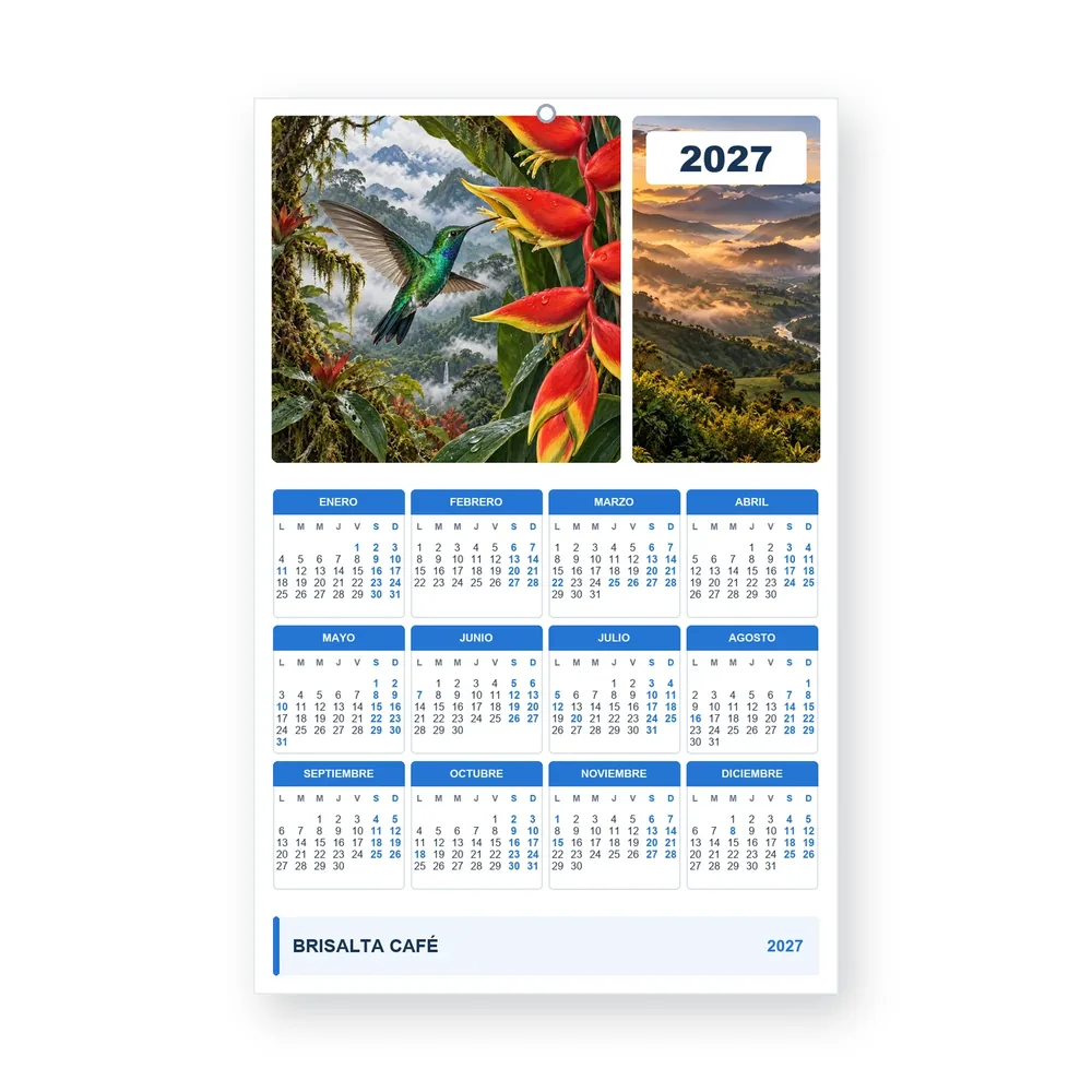 Calendario de diseño propio PG27-16-07