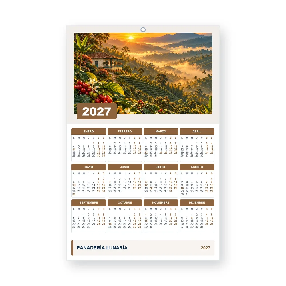 Calendario de diseño propio PG27-16-14