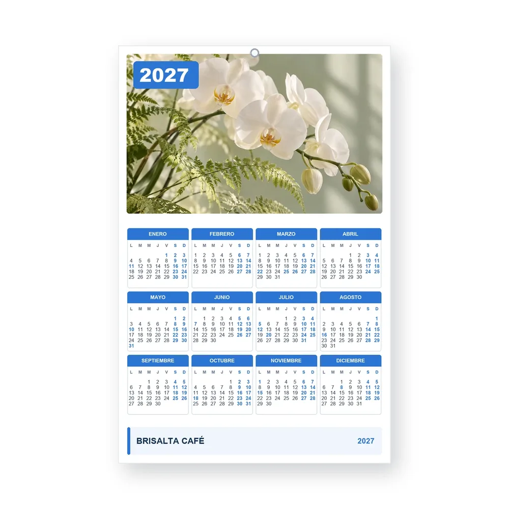 Calendario de diseño propio PG27-16-15