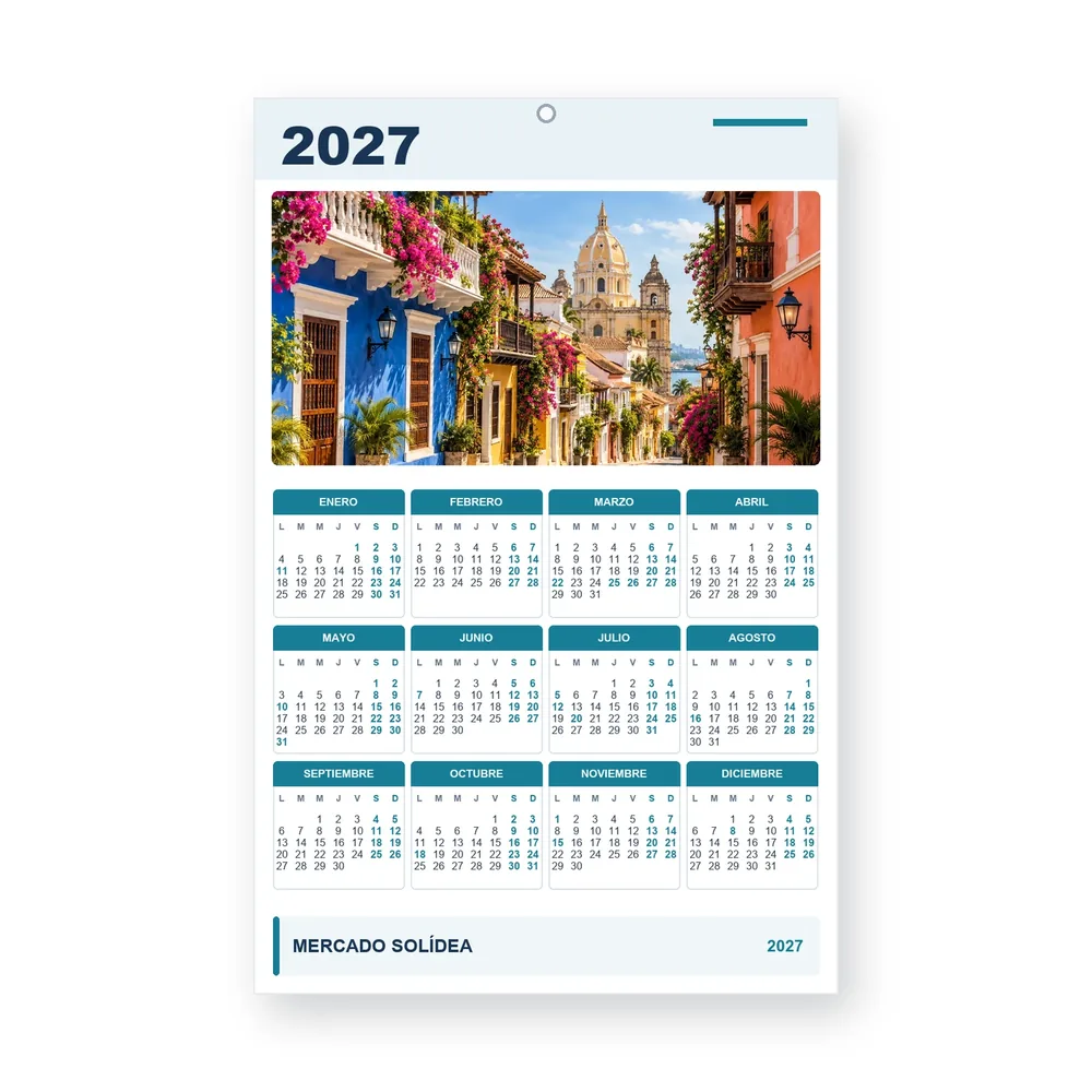 Calendario de diseño propio PG27-17-11
