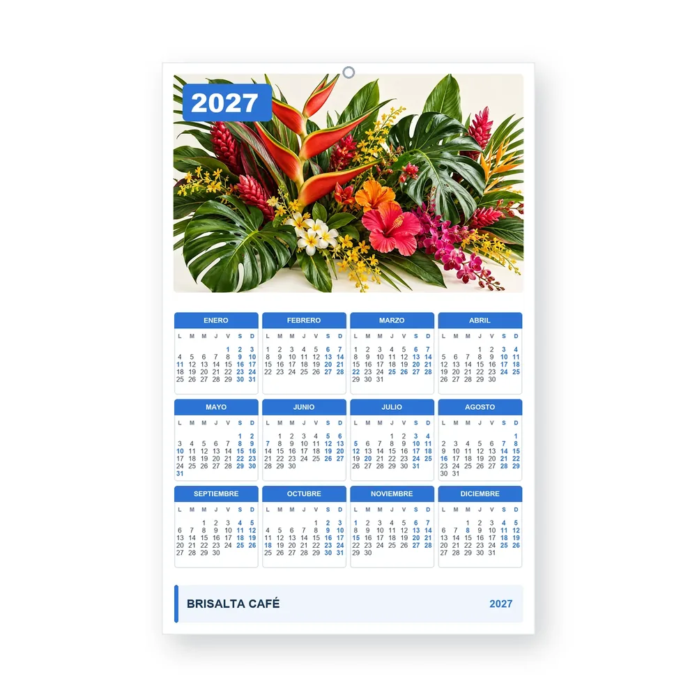 Calendario de diseño propio PG27-17-14