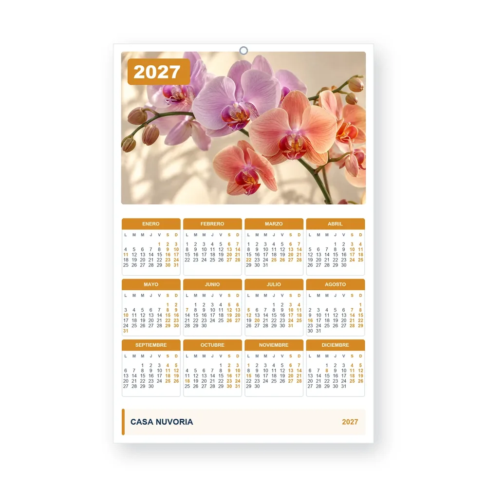 Calendario de diseño propio PG27-18-07