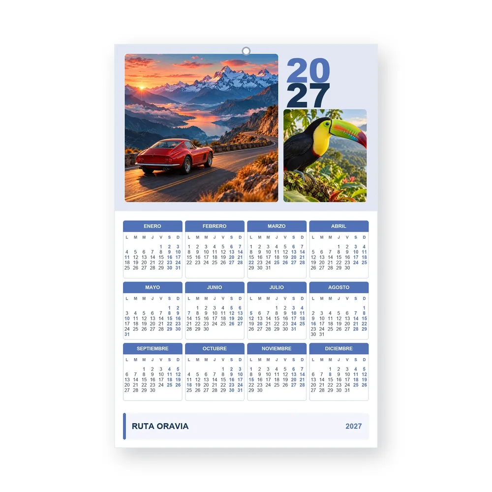 Calendario de diseño propio PG27-19-07