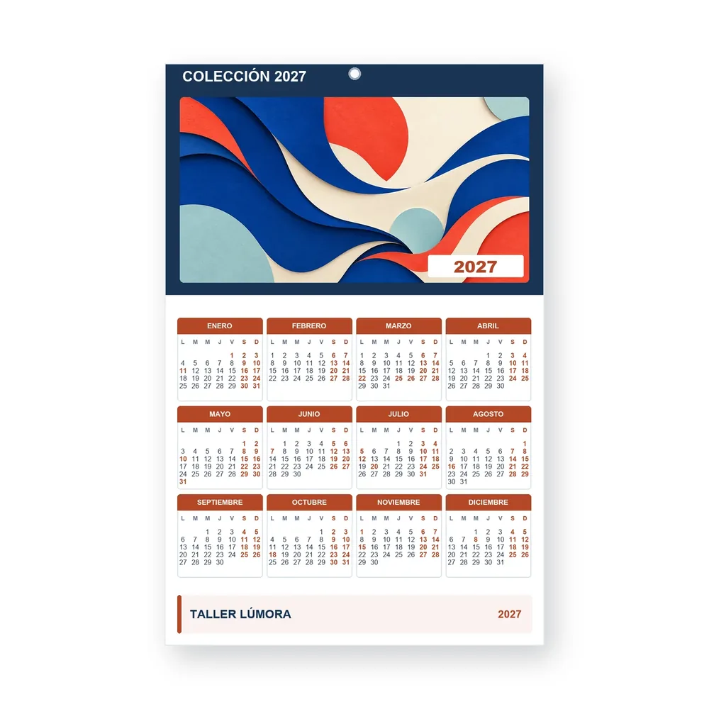 Calendario de diseño propio PG27-19-08