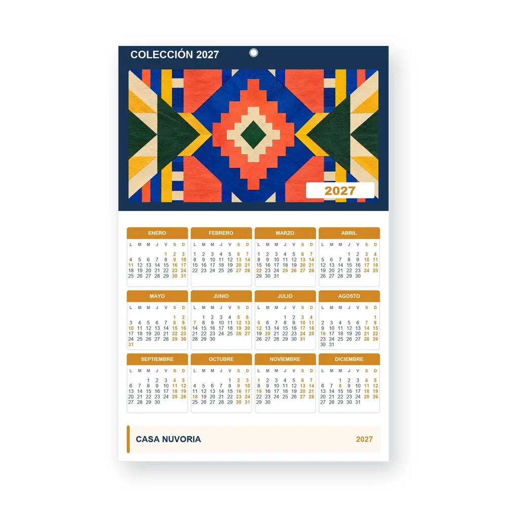 Calendario de diseño propio PG27-19-14