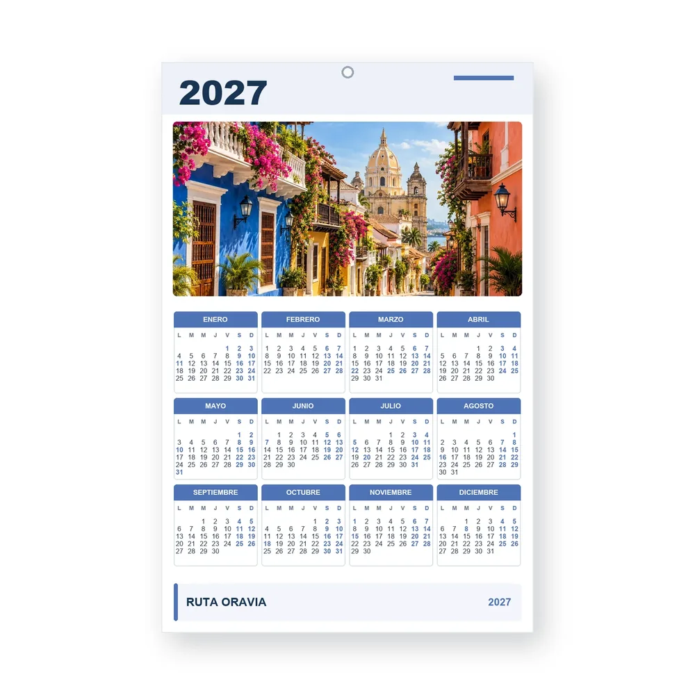 Calendario de diseño propio PG27-19-15