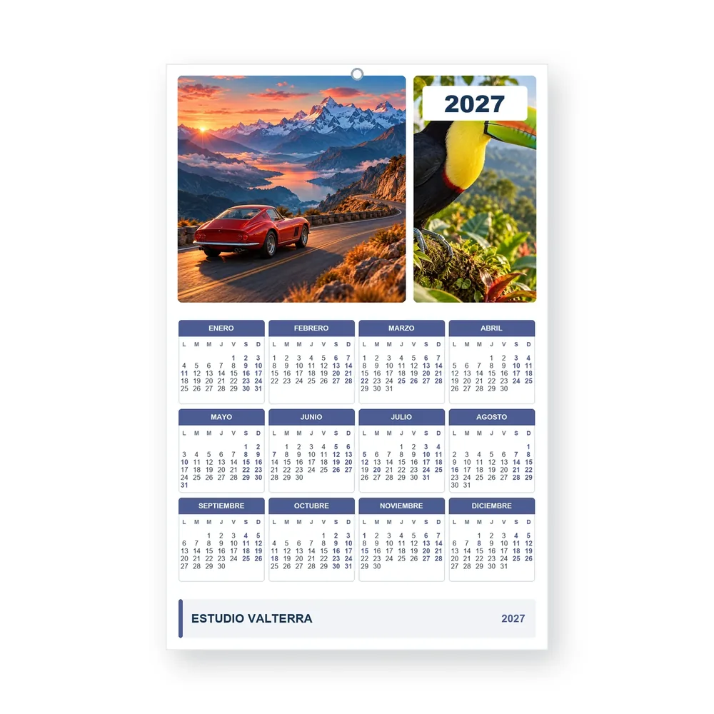 Calendario de diseño propio PG27-20-09
