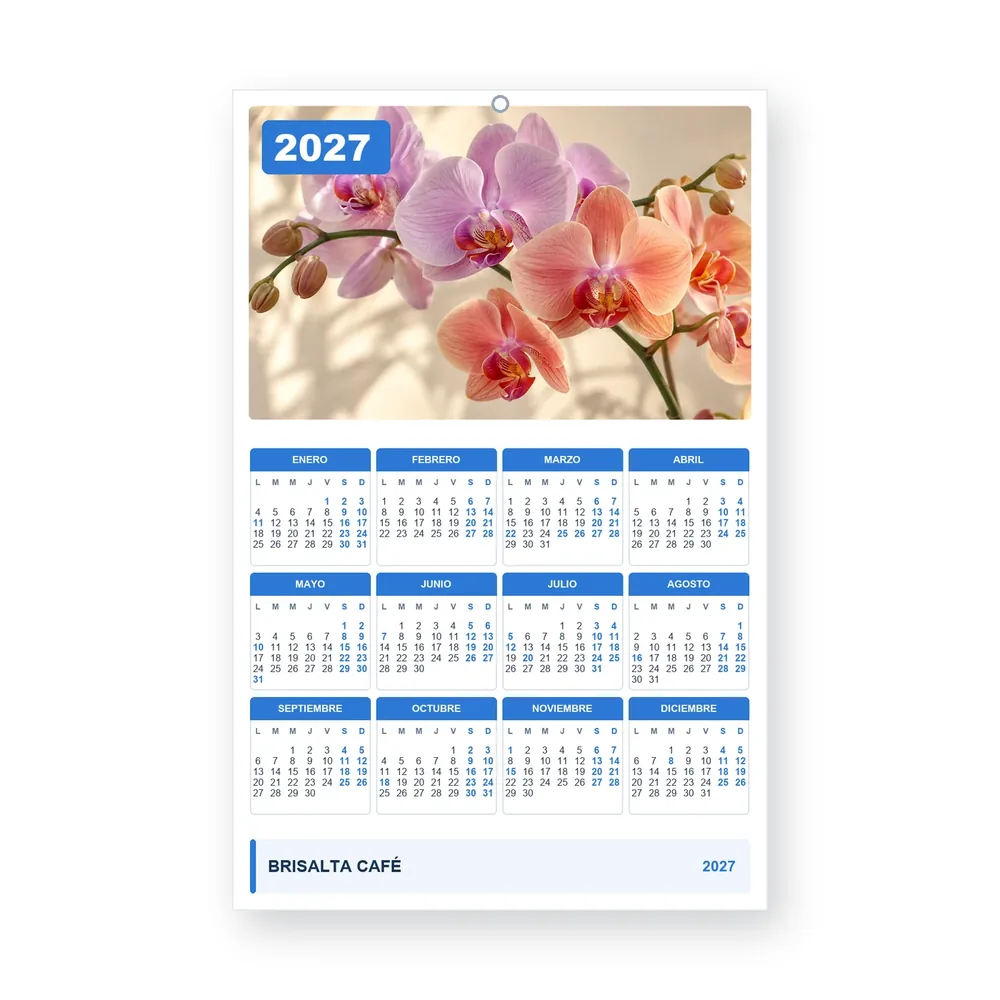 Calendario de diseño propio PG27-20-11
