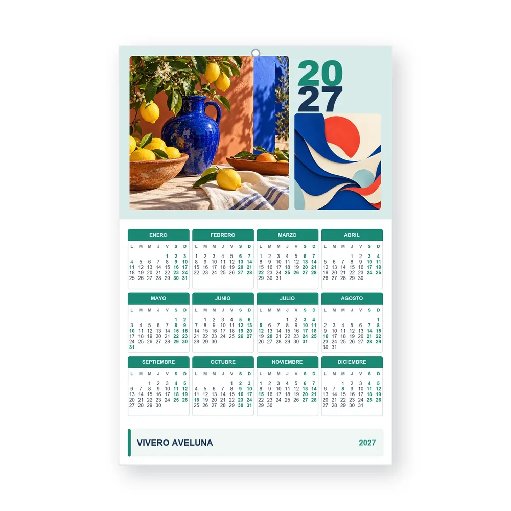 Calendario de diseño propio PG27-20-12