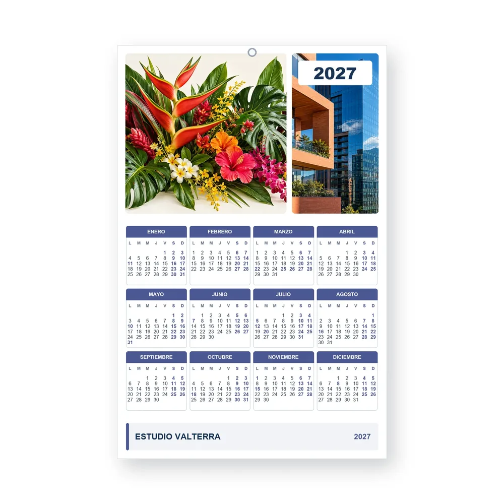 Calendario de diseño propio PG27-22-07