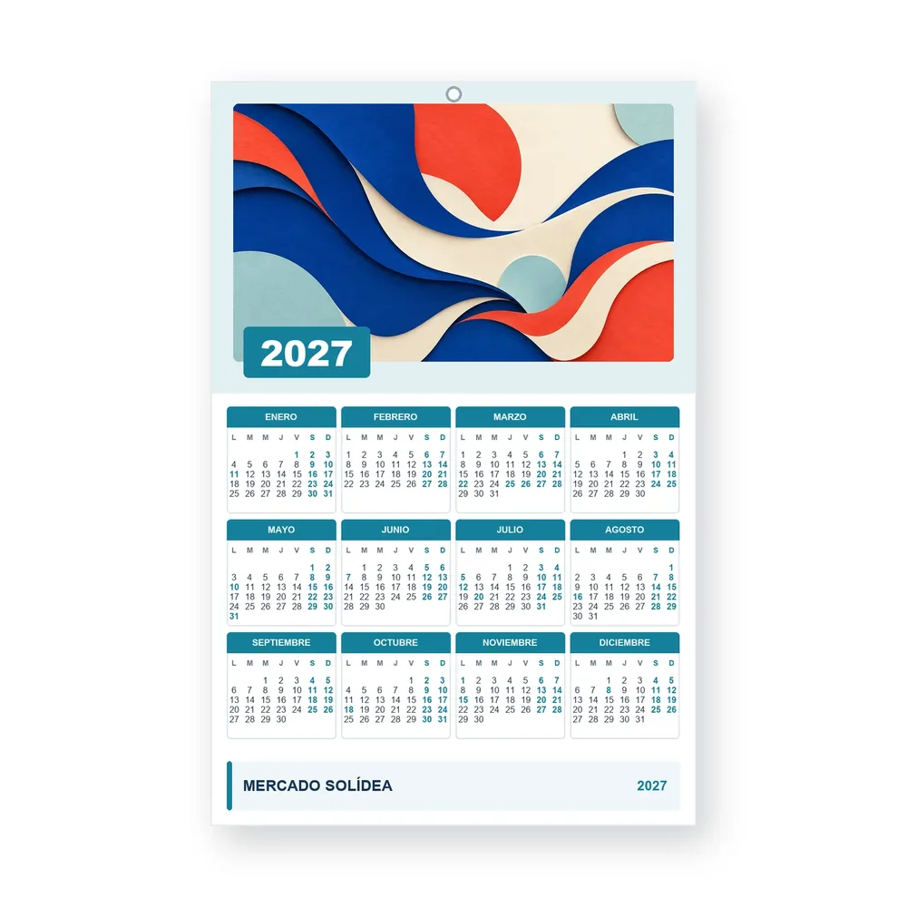 Calendario de diseño propio PG27-22-14