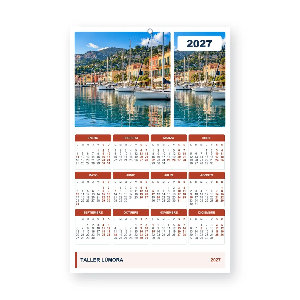 Calendario de diseño propio PG27-23-06