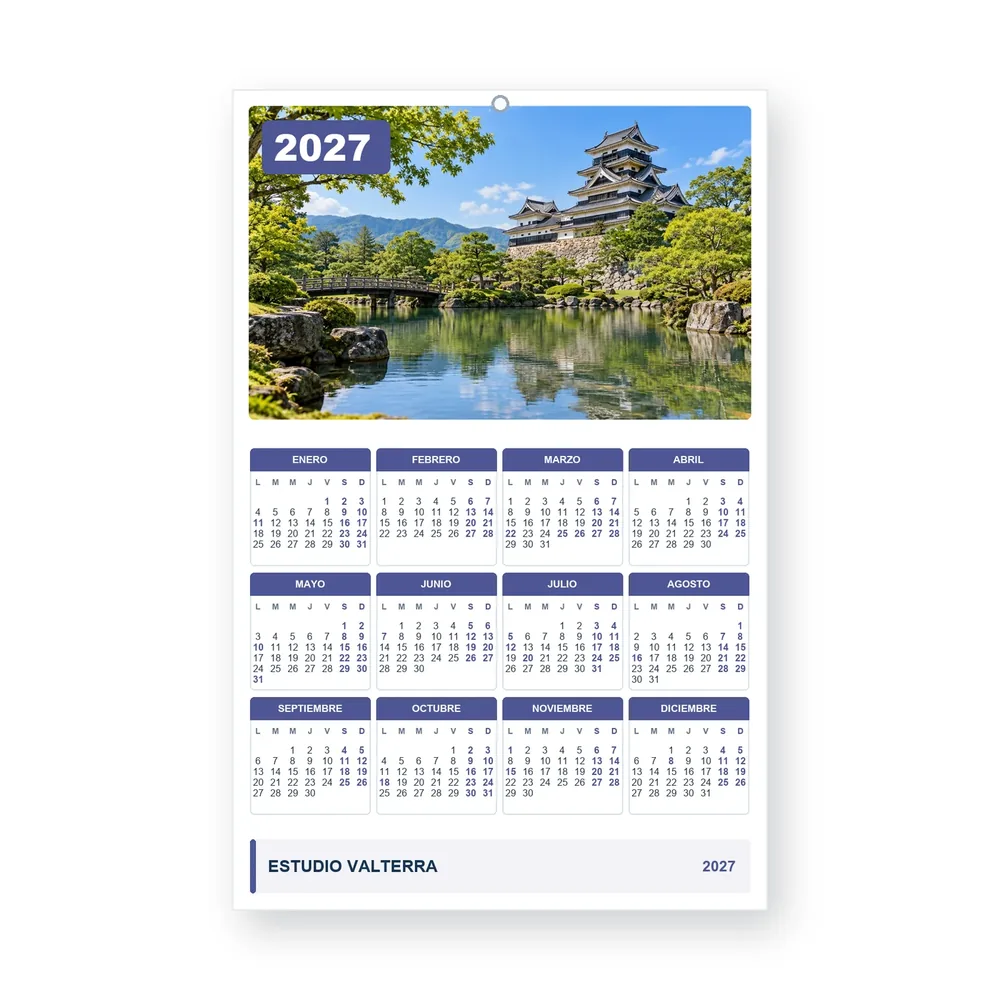 Calendario de diseño propio PG27-23-08