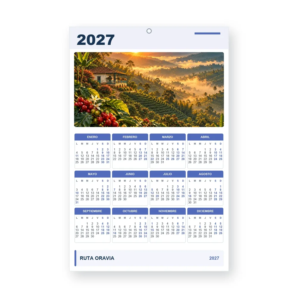 Calendario de diseño propio PG27-23-13