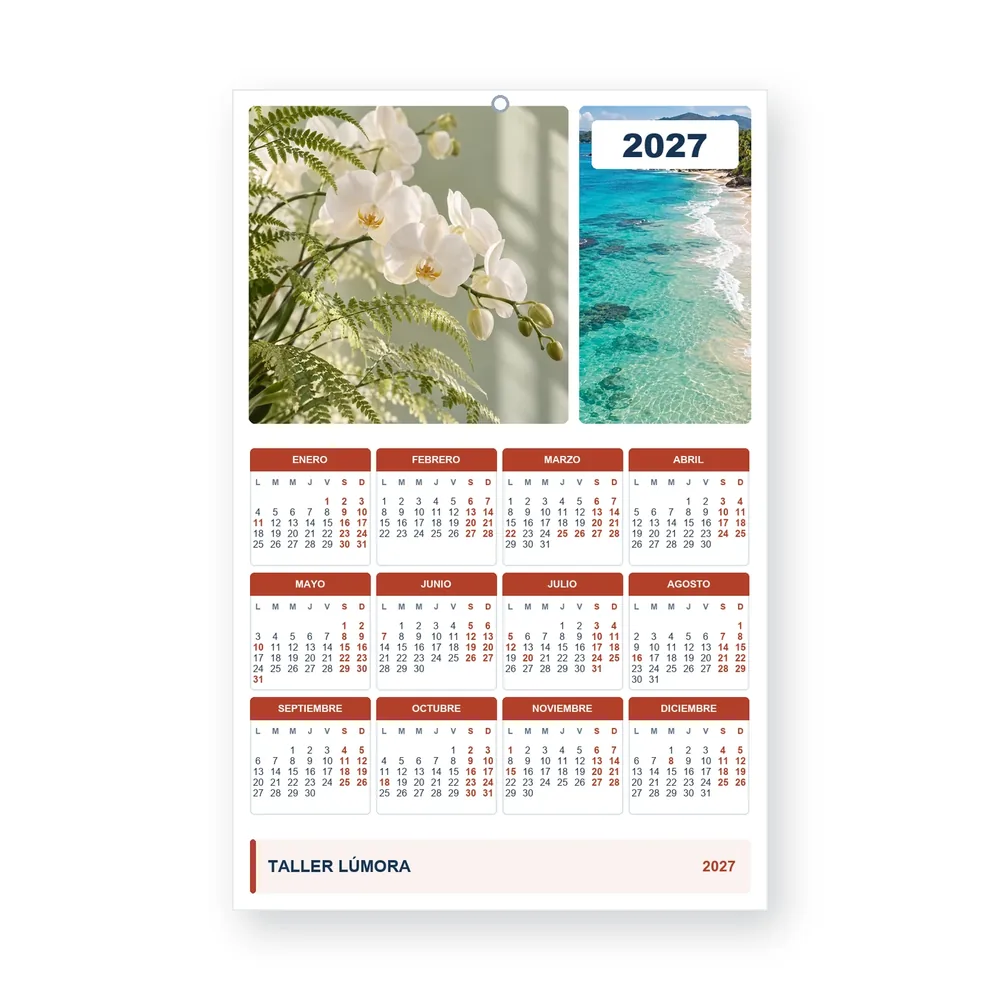 Calendario de diseño propio PG27-23-14