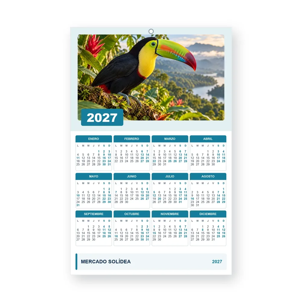 Calendario de diseño propio PG27-23-15