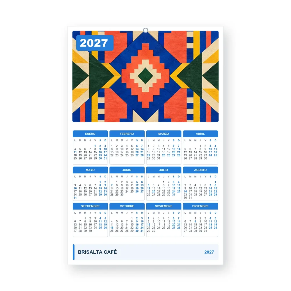 Calendario de diseño propio PG27-24-09