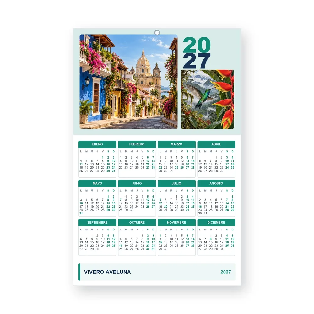 Calendario de diseño propio PG27-24-10