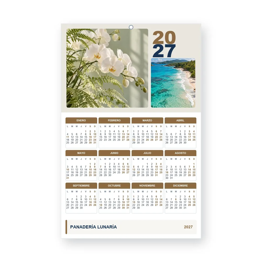 Calendario de diseño propio PG27-24-16