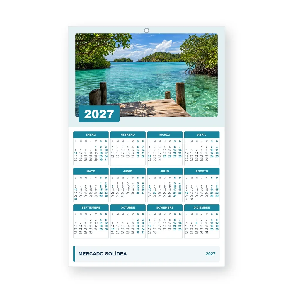 Calendario de diseño propio PG27-25-05