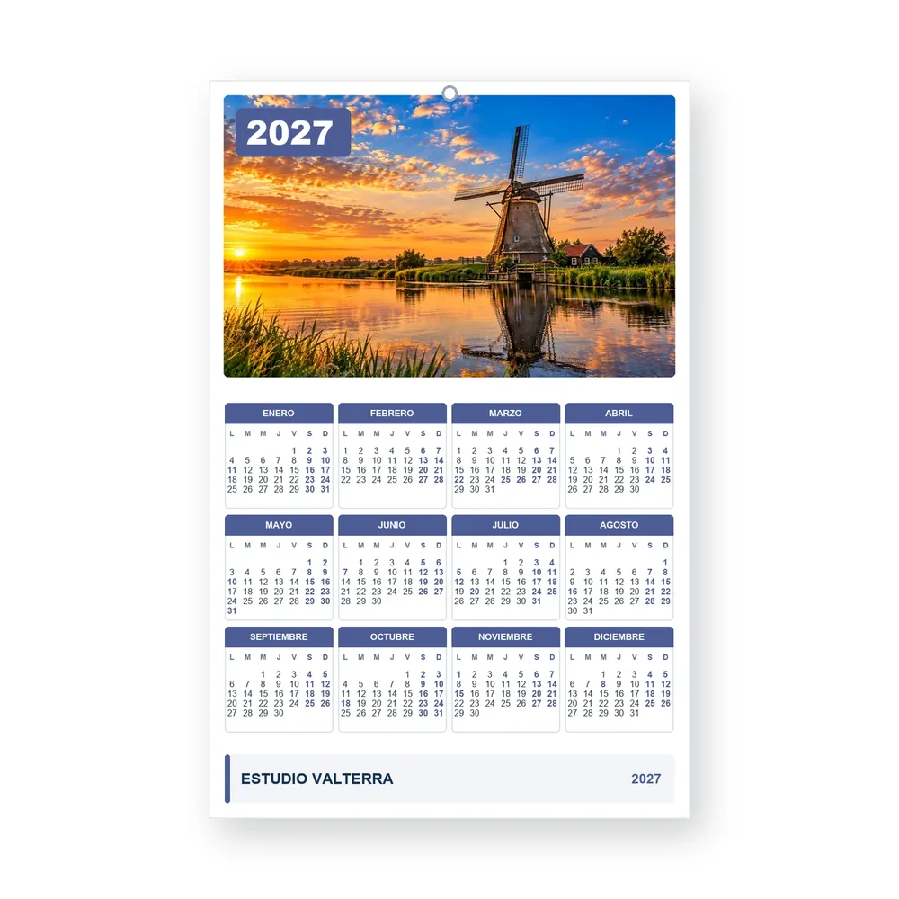 Calendario de diseño propio PG27-25-06