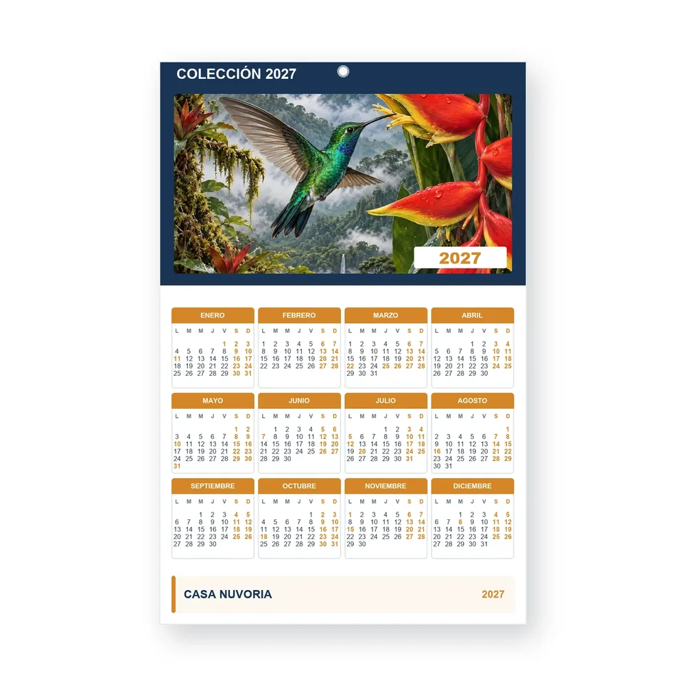 Calendario de diseño propio PG27-25-09