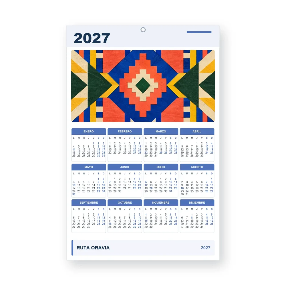 Calendario de diseño propio PG27-25-10