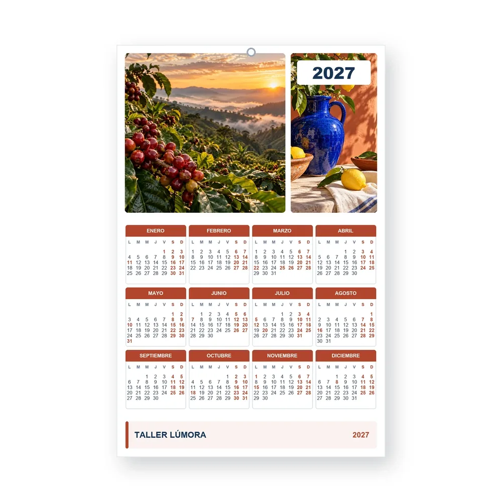 Calendario de diseño propio PG27-26-10