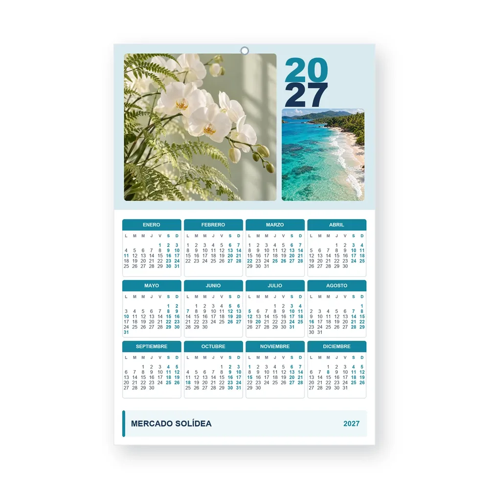 Calendario de diseño propio PG27-26-19