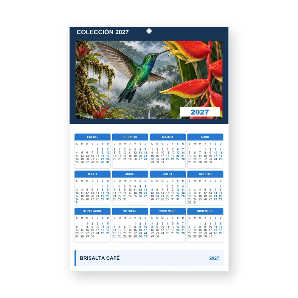 Calendario de diseño propio PG27-27-09