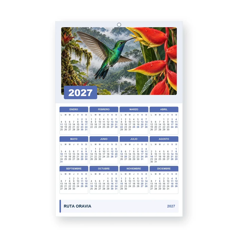 Calendario de diseño propio PG27-28-11