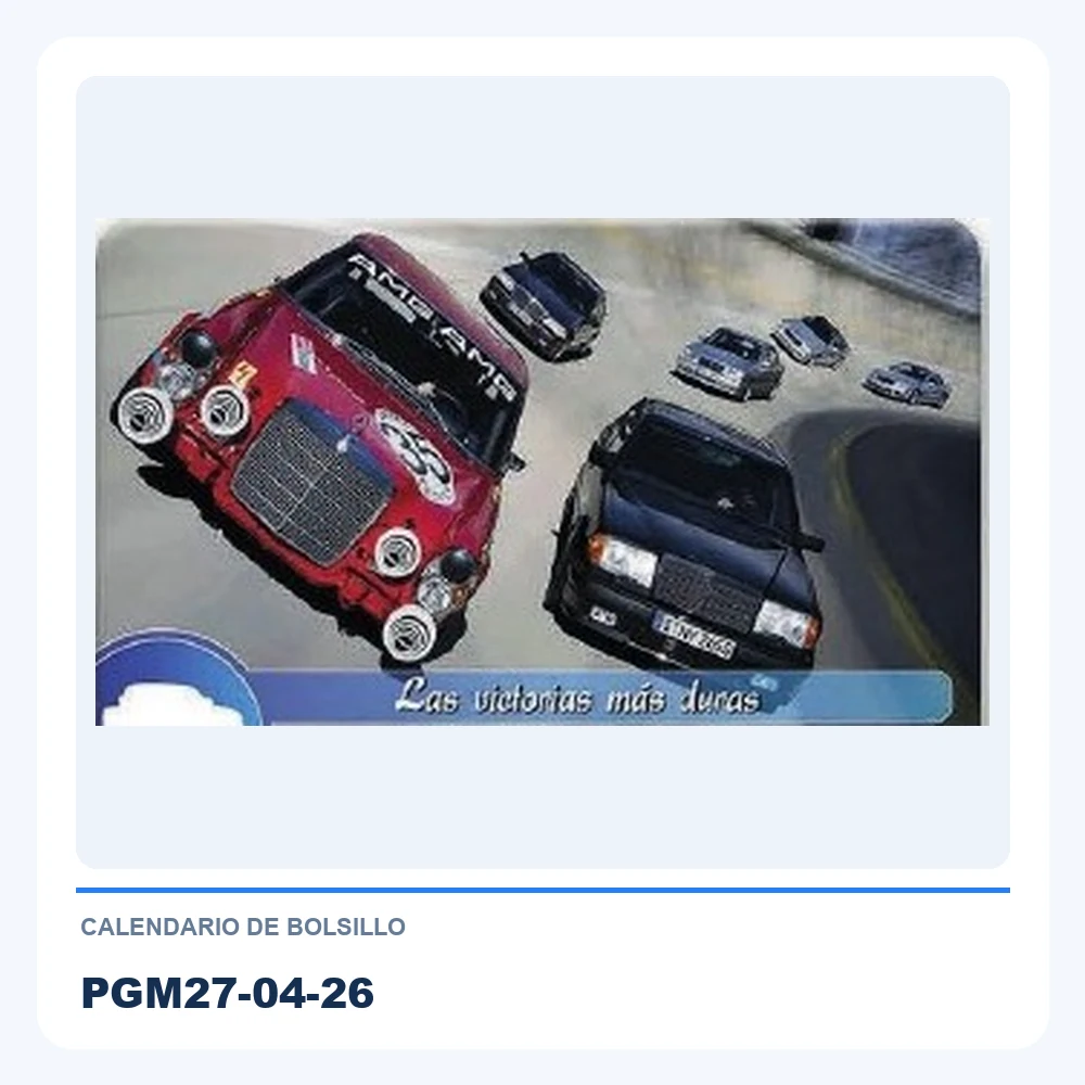 Calendario de Bolsillo PGM27-04-26