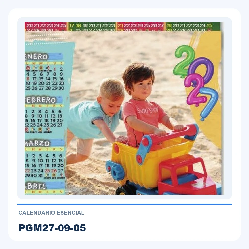 Calendario Esencial PGM27-09-05