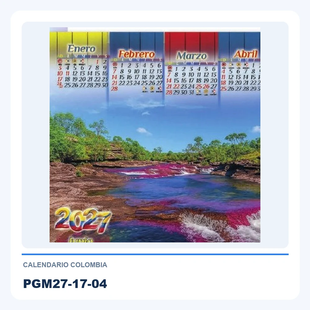 Calendario Colombia PGM27-17-04