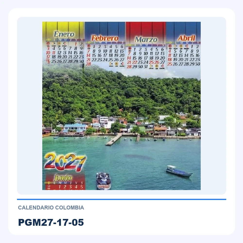 Calendario Colombia PGM27-17-05