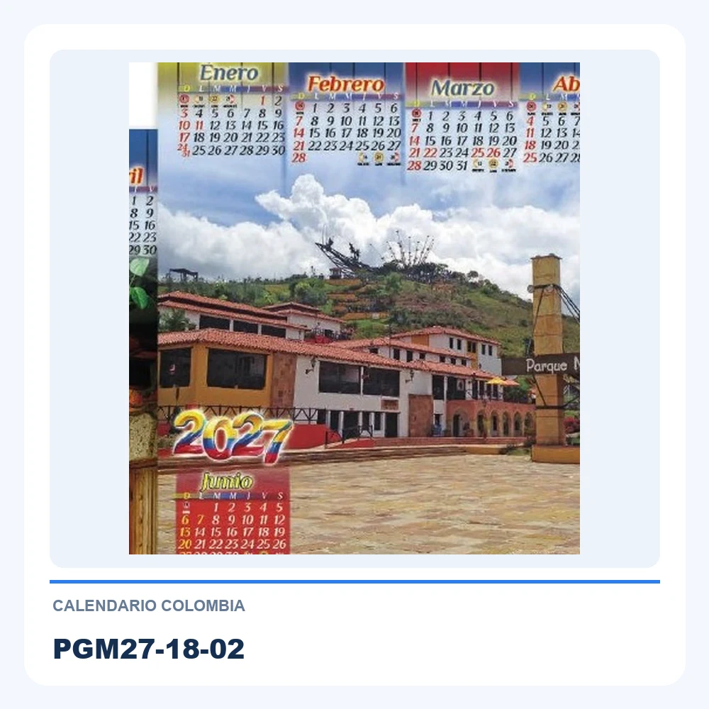 Calendario Colombia PGM27-18-02