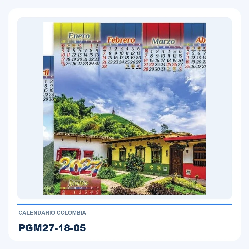 Calendario Colombia PGM27-18-05