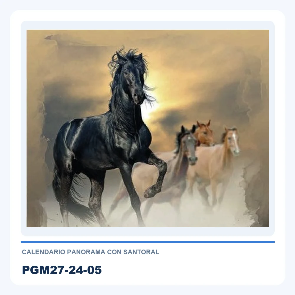 Calendario Panorama con Santoral PGM27-24-05
