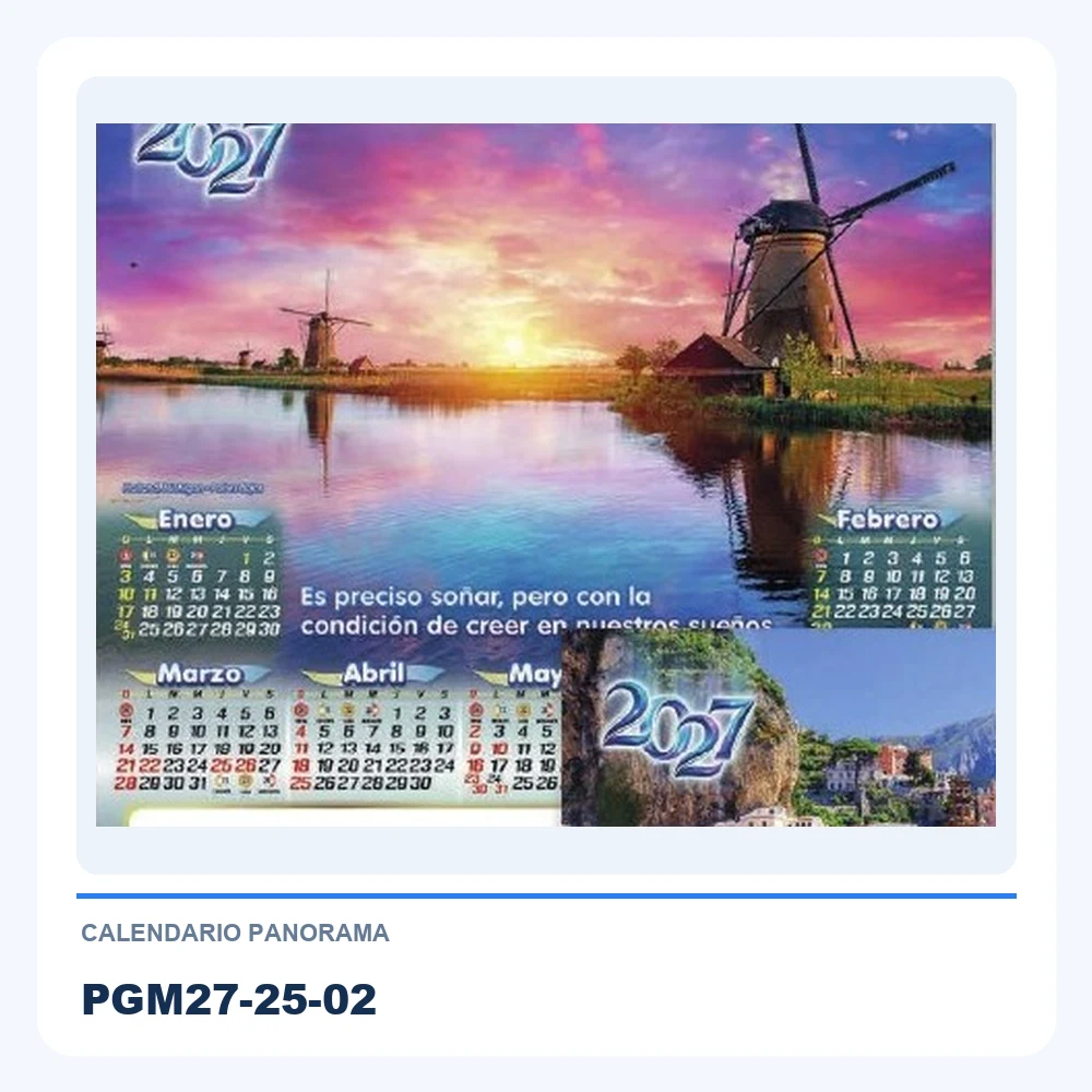 Calendario Panorama PGM27-25-02