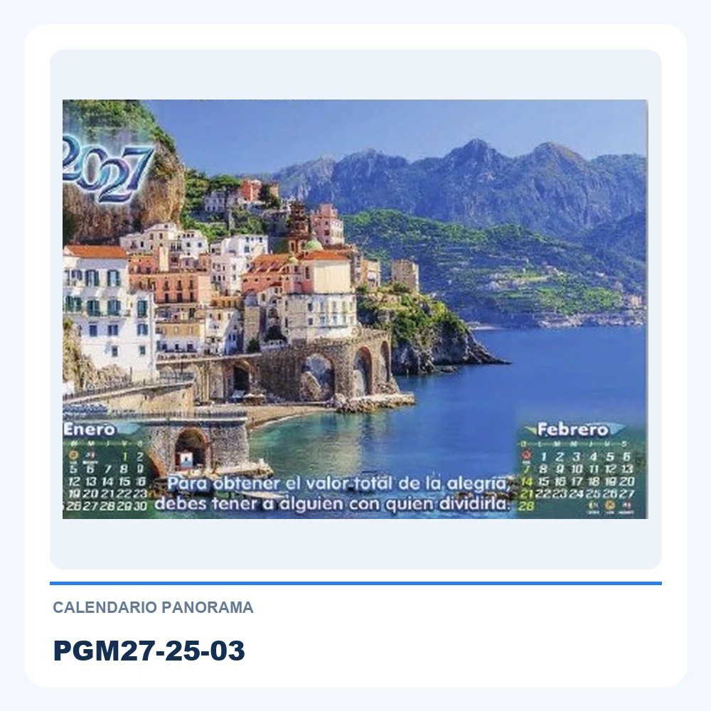Calendario Panorama PGM27-25-03