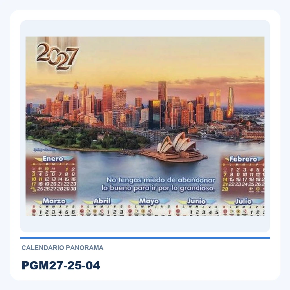 Calendario Panorama PGM27-25-04