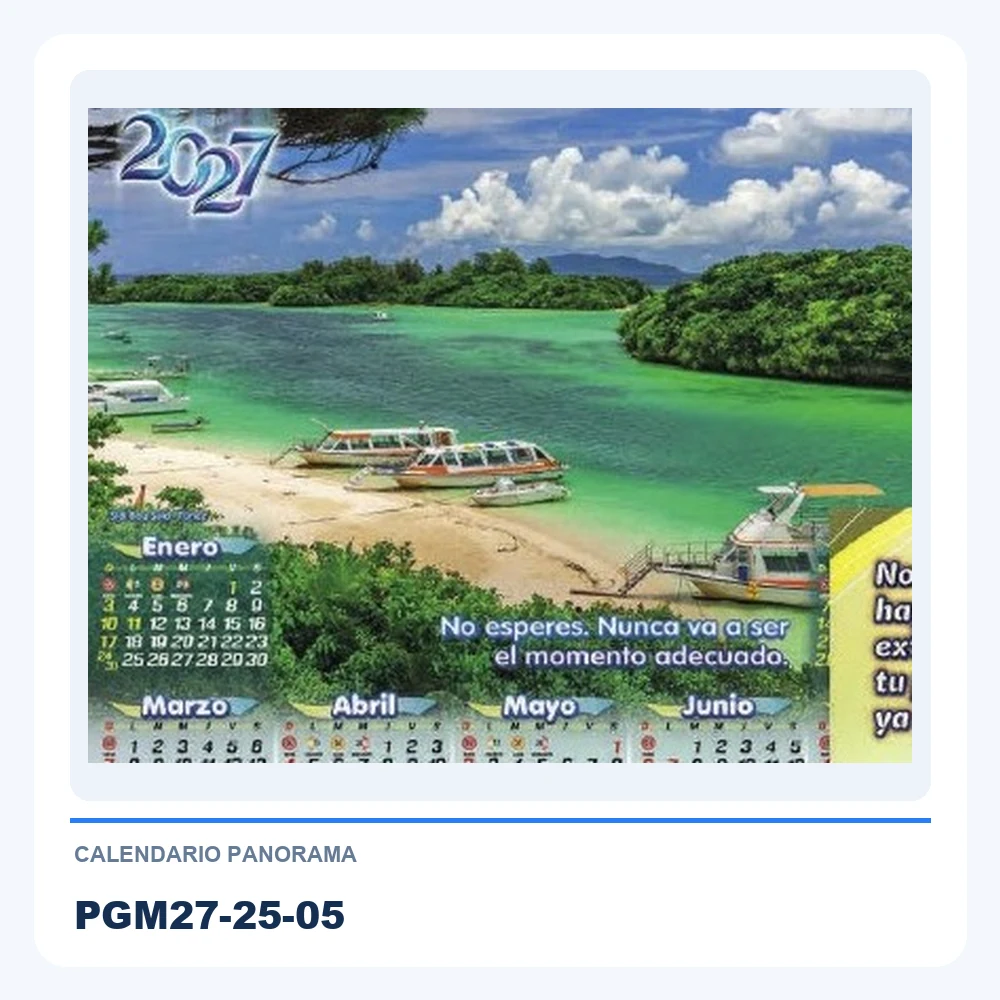 Calendario Panorama PGM27-25-05