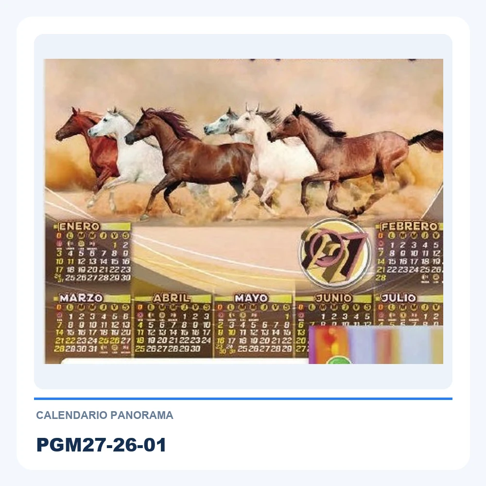 Calendario Panorama PGM27-26-01