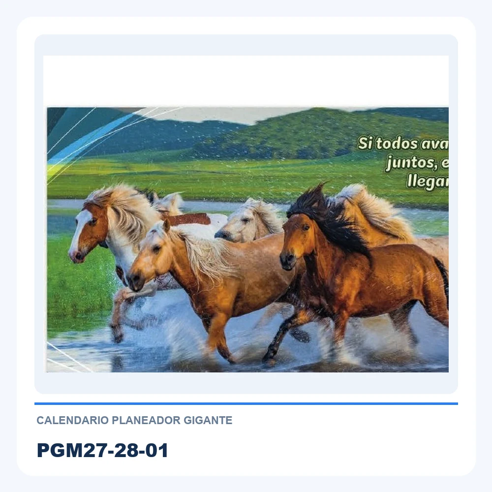 Calendario Planeador Gigante PGM27-28-01